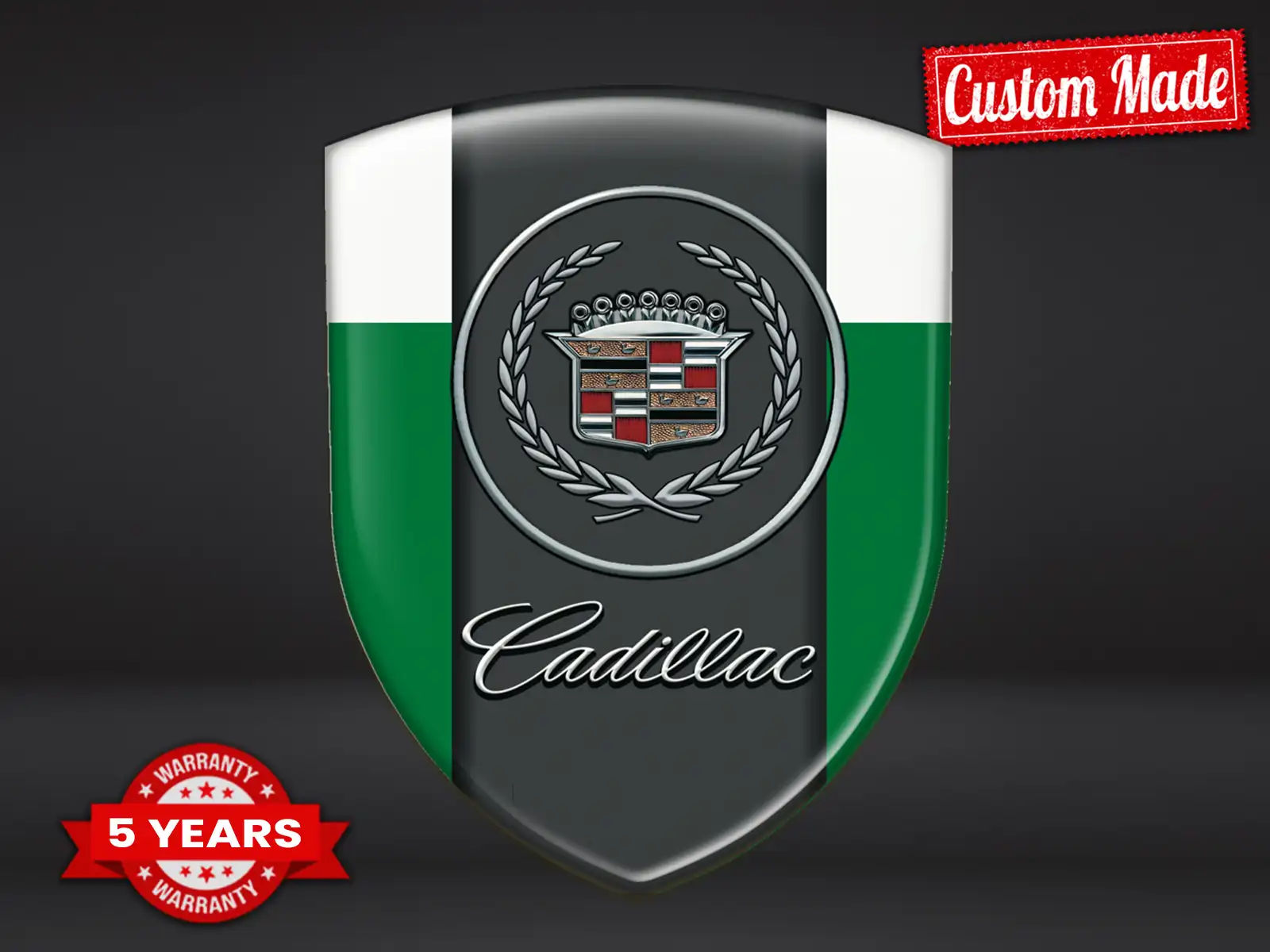 Cadillac Domes Emblem Exklusives Finish Edle Dome Badges